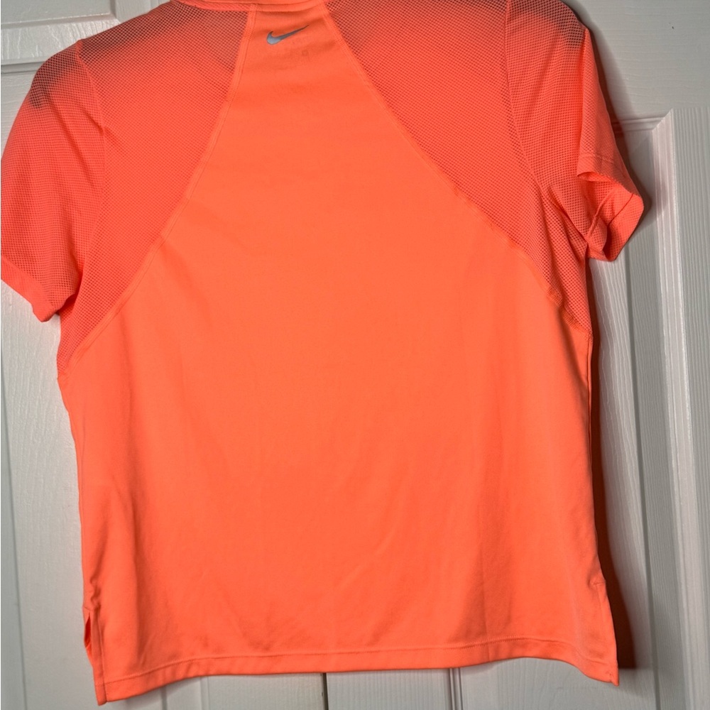 Nike Women's Vibrant Coral Short Sleeve Tee - Picture 10 of 14